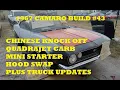 1967 Camaro Build Chinese Knock Off Quadrajet Will it work Mini Starter Updates on Trucks
