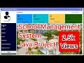 School Management System Project on Java