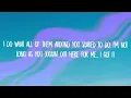 SZA  -  Snooze sped up  (Lyrics)