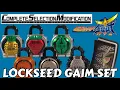 Kamen Rider Gaim Complete Selection Modification Lockseed Gaim Set Review