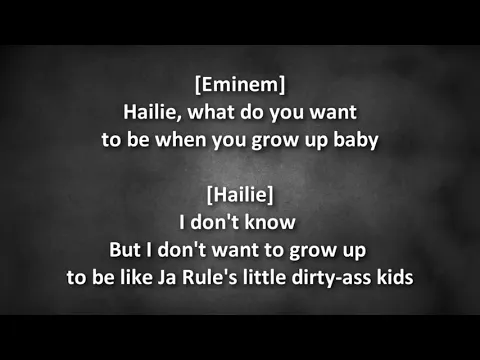 Download MP3 hailie's revenge Eminem (lyrics)