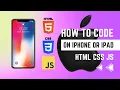 How to Code on iPhone or iPad - HTML CSS and JS