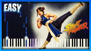 Credits Song STREET FIGHTER MOVIE | Easy Piano Tutorial by OCTOBER