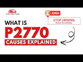 What is P2770 Engine Error Code Causes Explained