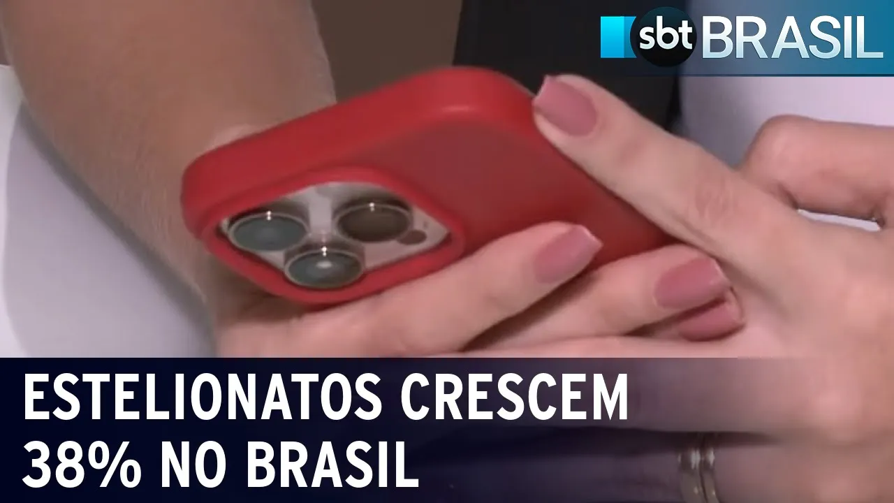 Estelionatos crescem 38% no Brasil | SBT Brasil (21/07/23)