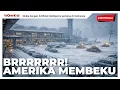 Lagu BRRRRRR, Amerika Membeku: Winter Storm Fern Bikin Bandara DC Lumpuh