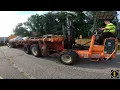 Teaching a rookie how to mount a 100k Moffett Forklift on our trailer