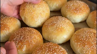 خبز البرغر عمرك باقي تشريه من الزنقة👌ناجح💯