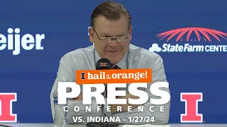 Illini MBB Postgame Press Conference vs Indiana 24