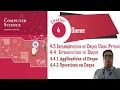 NCERT CLASS 12 CHAPTER 4 Introduction to DEQUE Implementation of DEQUE using Python