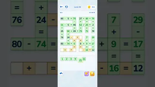 Math Crossword - Level 36