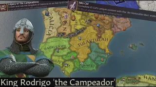 Can I get Mio Cid and Legacy of the Campeadores IN ONE LIFE as EL Cid in CK3