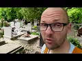 Digging Up a Grave One Year After Burial