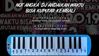 not angka dj andaikan waktu bisa kuputar kembali dj tiktok viral