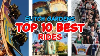 Top 10 rides at Elitch Gardens - Denver Colorado 2022