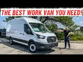 The 2025 Ford Transit 250 High Roof Extended Is The Best Work Van For The Trades Delivery Drivers
