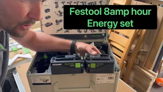 Festool 8amp hour energy set and KHC demo