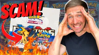 I Opened a FAKE EVOLUTIONS BOOSTER BOX So You Don t Have To
