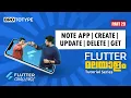 Part 29 NoteApp Create Update Delete Get Flutter Malayalam Tutorial