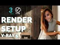 3ds Max VRAY 5 Render Setup Tutorial Settings Explained