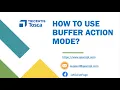 Tosca Tutorial Lesson 29 - How to use Action Mode Buffer Action Modes Building Test Cases