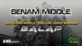 dj senam middle cek sound ans audio obat ngamuk musik