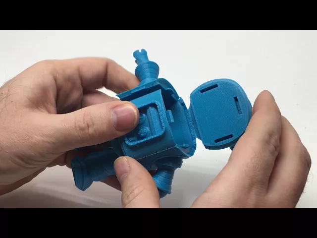 Foldable Robby the robot-SD video thumbnail