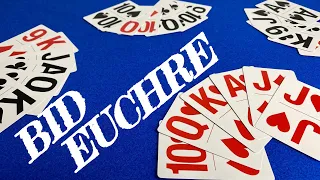 How To Play Euchre - Bid