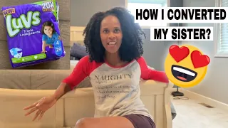 LUVS DIAPER for BUDGET FRIENDLY parents I converted my sister LUVS VS PAMPERS experience