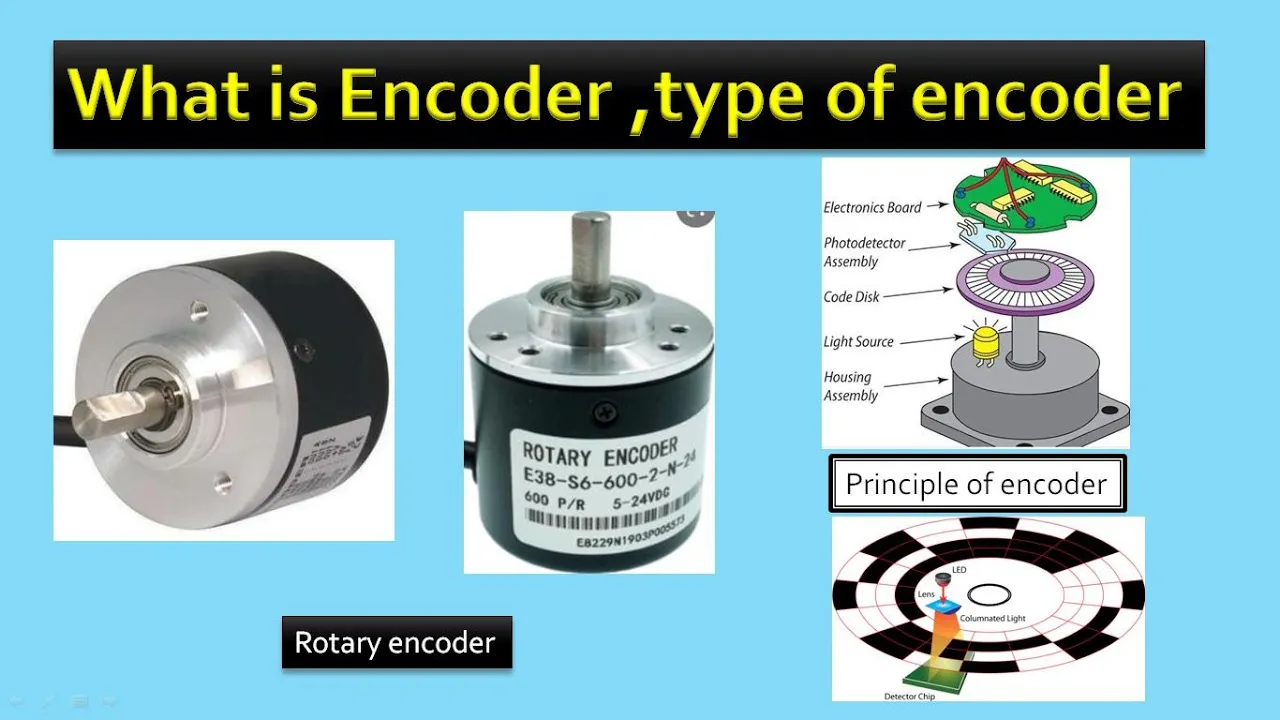 🔵what is encoder ? working principle and type of encoder. #linearencoder #incrementalencoder