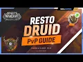 Resto Druid Dragonflight PvP Guide Best Race Talents Gear Stats Macros