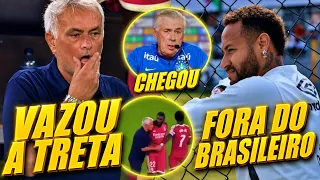 VAZA TRETA VINI JR X MOURINHO ! NEYMAR FORA DO BRASILEIRÃO ? E MAIS