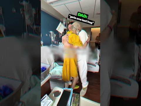 son gets one last goodbye with his dad ❤️