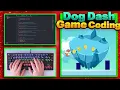 ASMR Programming - doge dash Game Coding With JavaScript