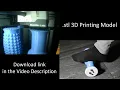 Wellness Massage Foot Roller 3D Printer stl file in a grooved or an ball version