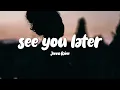 Download Lagu Jenna Raine - see you later (Lyrics)