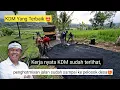 Kerja nyata KDM sudah terlihat, penghotmixan jalan sudah sampai ke pelosok desa🤩