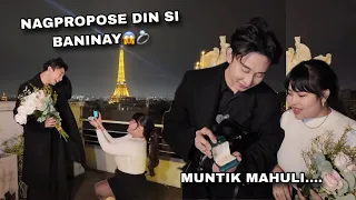 Nagpropose din si Baninay 😱💍 PARIS VLOG #TeamLove
