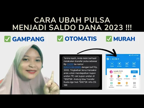 Download MP3 CARA UBAH PULSA MENJADI SALDO DANA TERMURAH 2023‼️REVIEW APLIKASI FAJAR CONVERT, AMAN DAN MUDAH