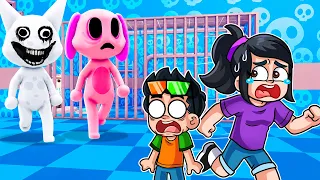 ESCAPA DE LA PRISION DE LAS ANOMALIAS DE ANIMAL HOSPITAL EN ROBLOX CON JONDRESITO | ADRI SF