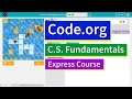 Code org Express Lesson 2 5 Debugging in Maze Tutorial with Answers Course C Lesson 4 5