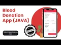 Android Blood Bank App using Android Studio and Firebase Java Android Studio