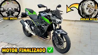 Motor da Z400 finalizado 🚀