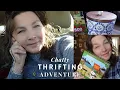 A Chatty Vlog with a Mini Thrift Haul Salt Air a Finished Sweater