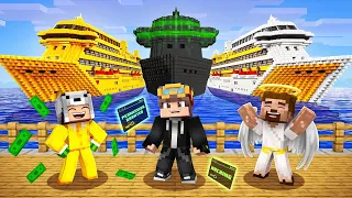 ZENGİN vs FAKİR: SÜPER YAT KAPIŞMASI - Minecraft