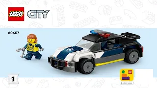 🚧 LEGO instructions 🚧 City 🚧 60457 🚧 Custom Police Car Garage 🚧 Book 1 🚧