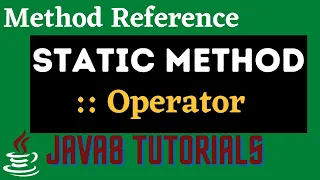 What is method reference Java 8 Java 8 Method Reference Static Method reference in Java8