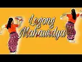 latihan tari legong mahawidya dari belakang