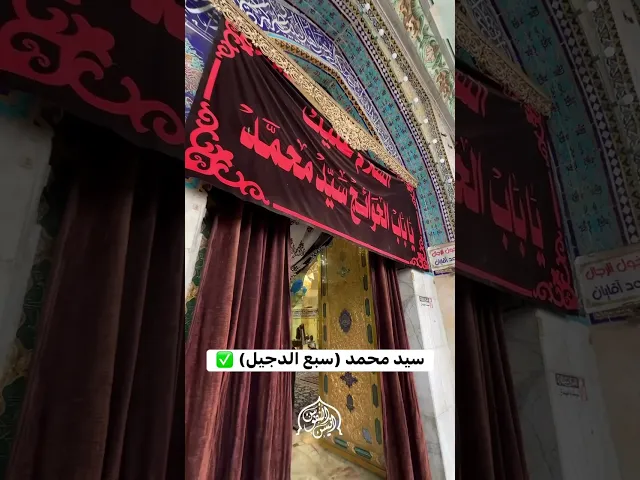 ⁣سيد محمد ابن الامام علي الهادي  (عليه السلام) #سبع_الدجيل ،، #السيد_محمد_رضا_الشيرازي