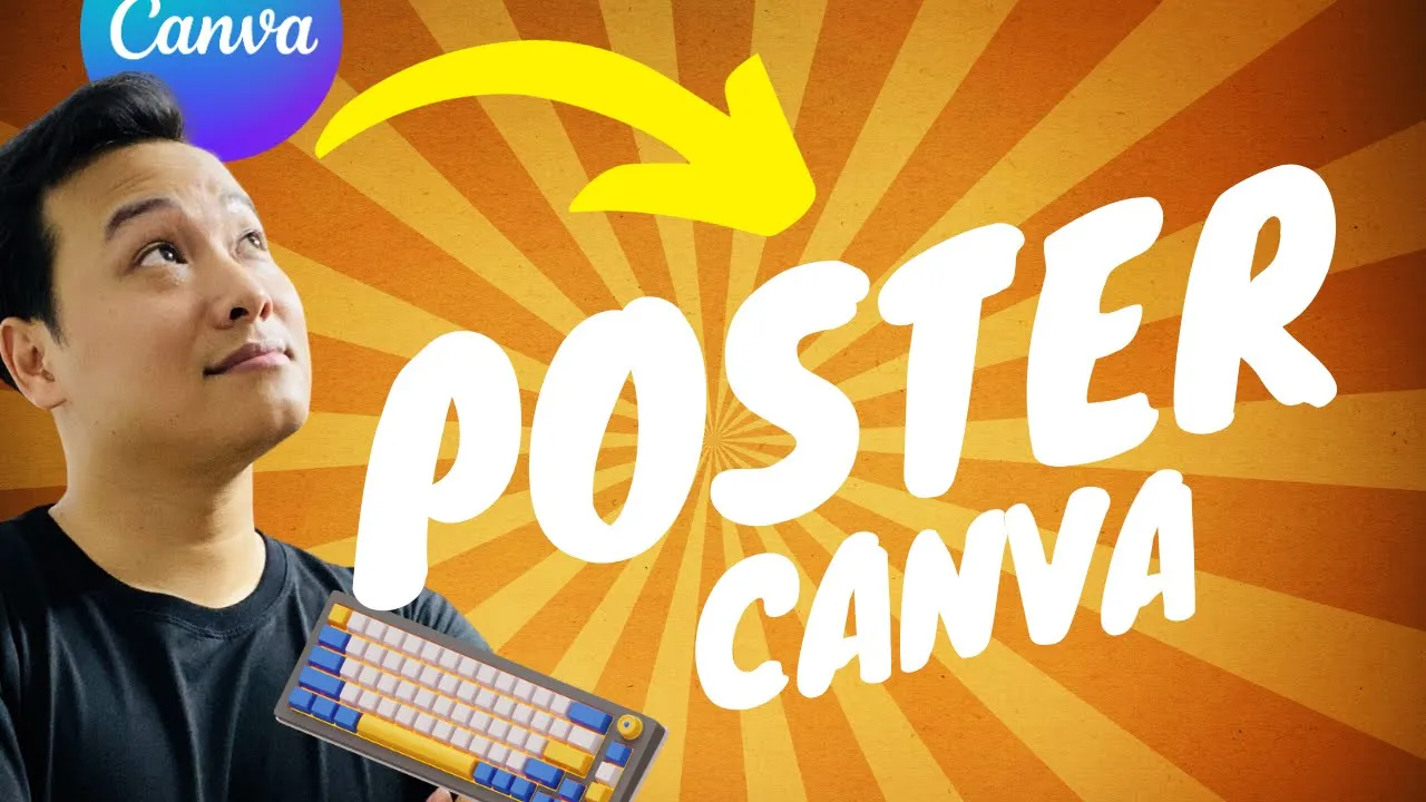 Outline Video HƯỚNG DẪN THIẾT KẾ POSTER ĐẸP VỚI CANVA CHO NGƯỜI MỚI BẮT ĐẦU - KIẾM TIỀN VỚI CANVA